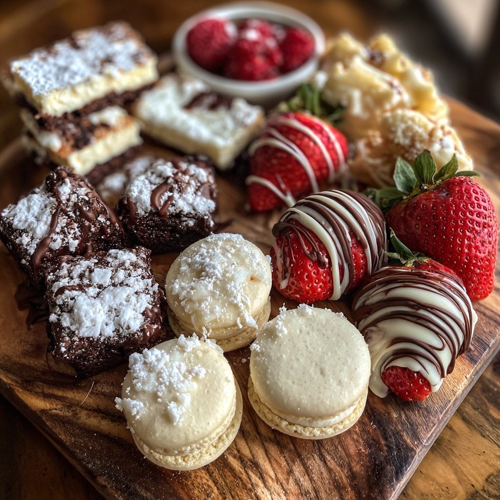 Dessert Platter for Valentine’s Day