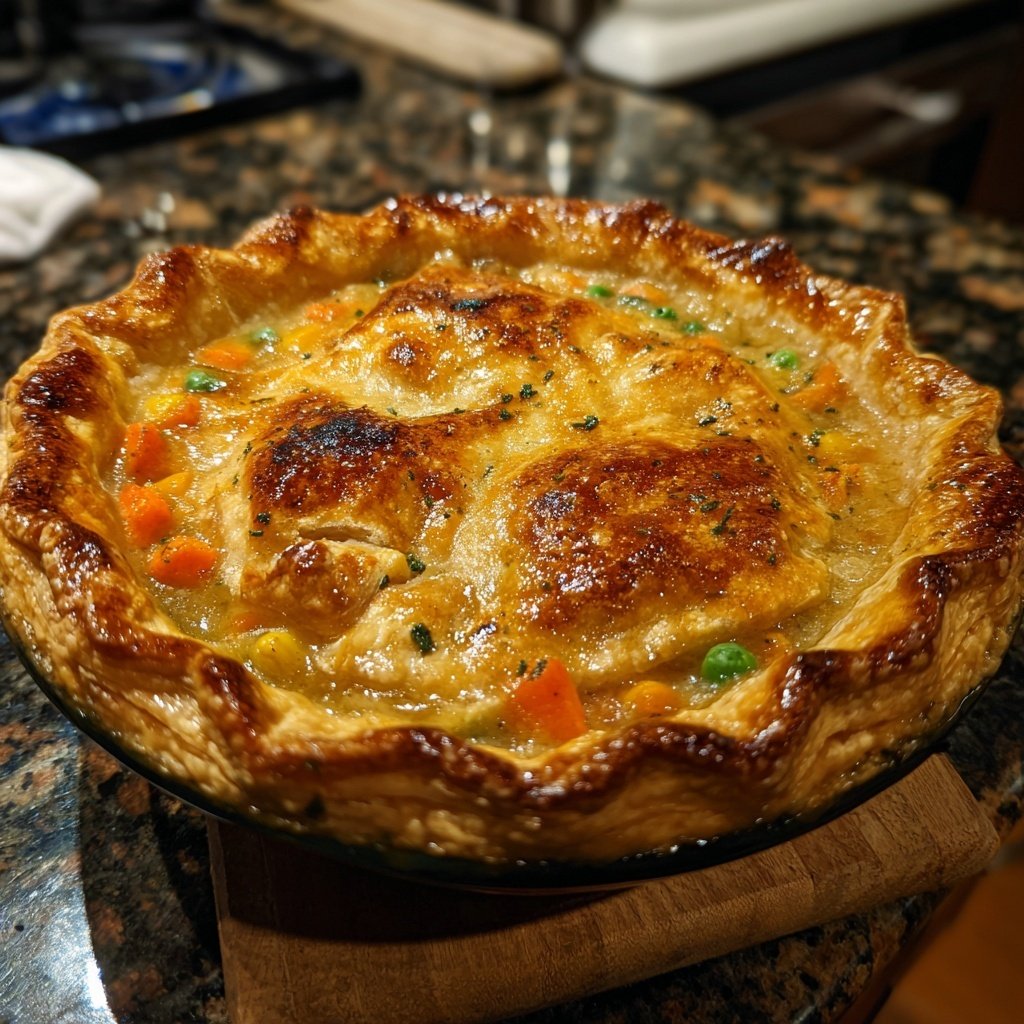 Sunday Creamy Vegetable Pot Pie