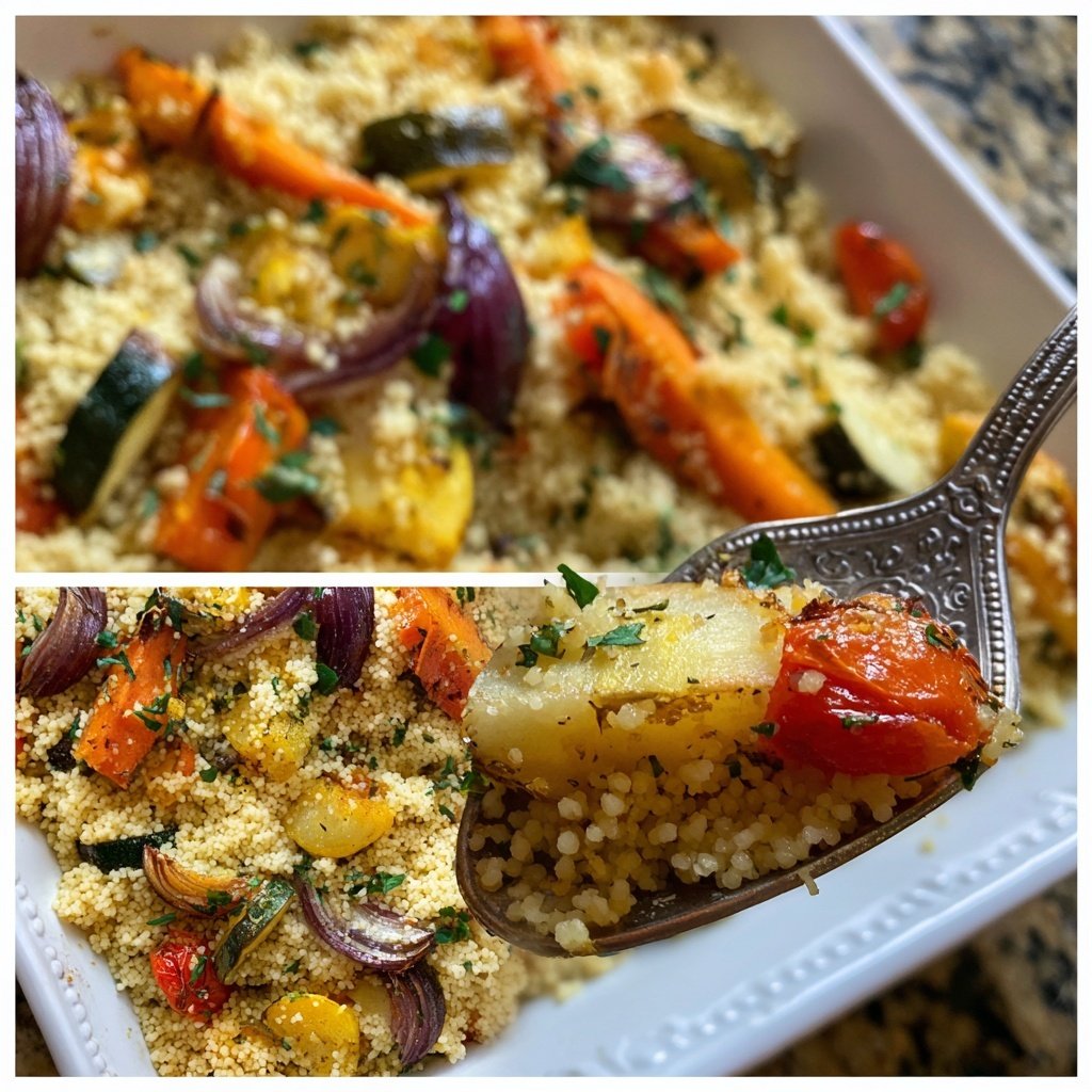 Herb Roasted Veggie Couscous