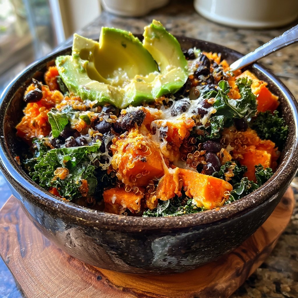 Sweet Potato Veggie Grain Bowl