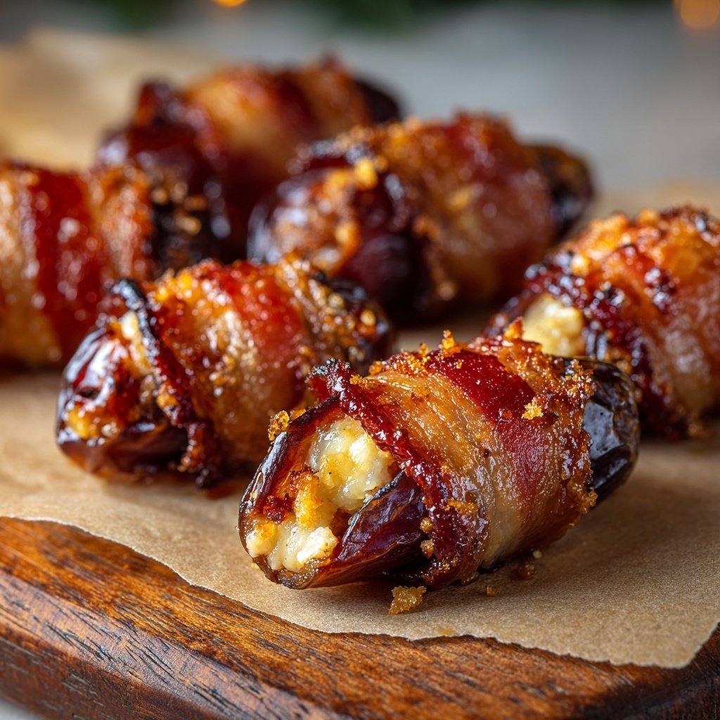 Valentines Snacks Cheese Stuffed Dates