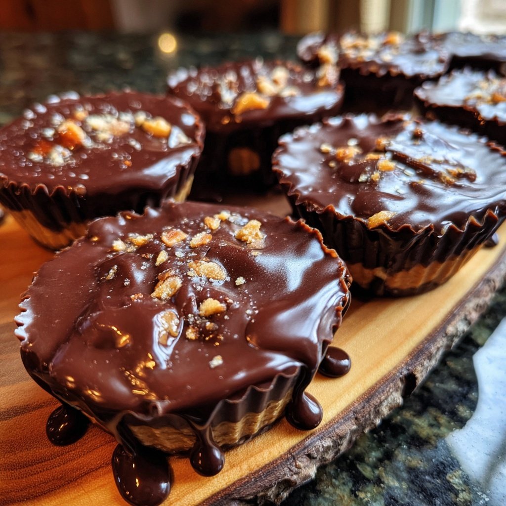 Chocolate Almond Butter Cups