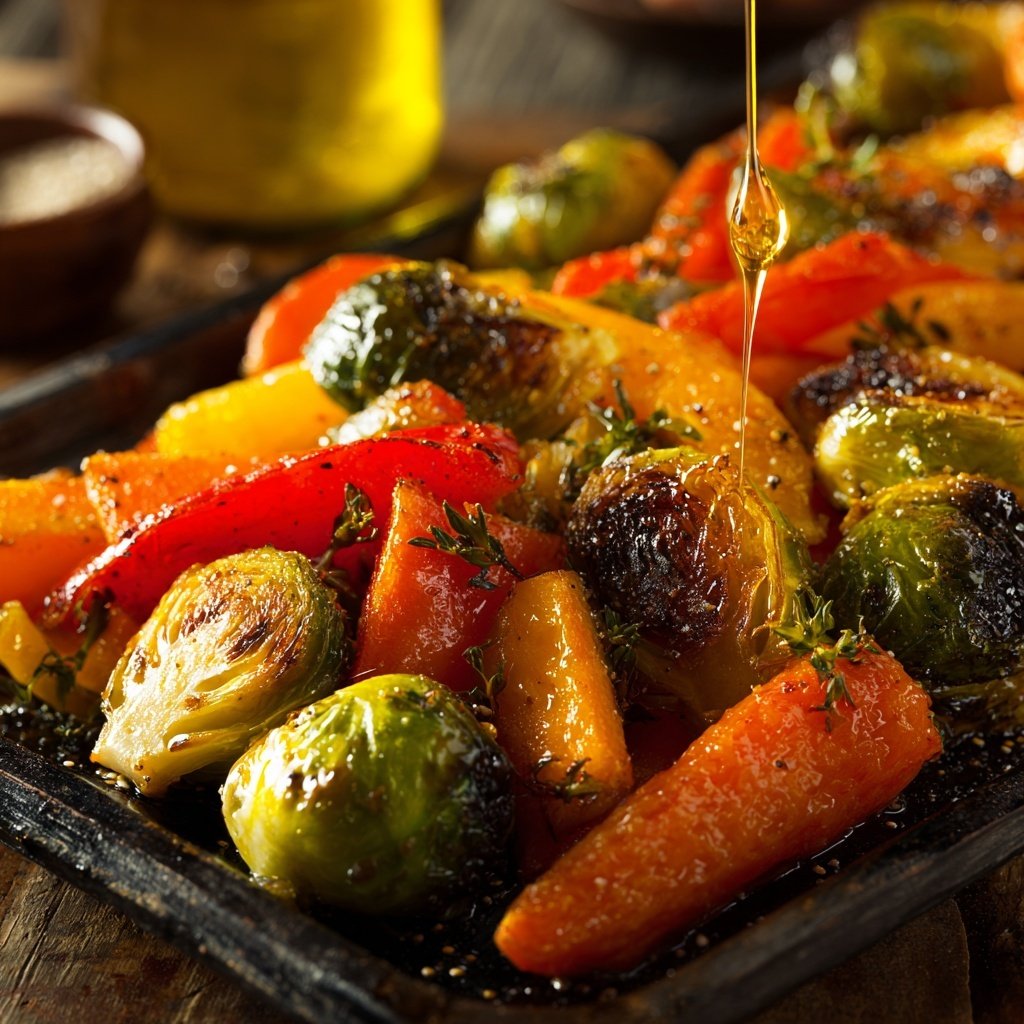 Honey Roasted Veggie Tray