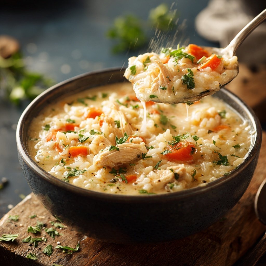 Chicken And Rice Comfort Soup