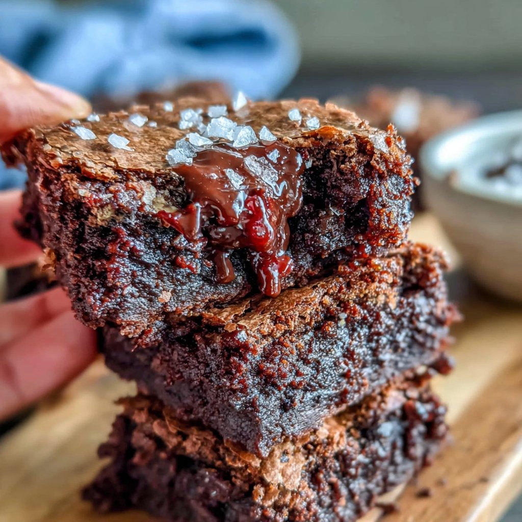 Sourdough Discard Brownies One Bowl